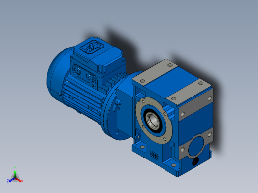 电机齿轮减速传动装置（AsmPrt
