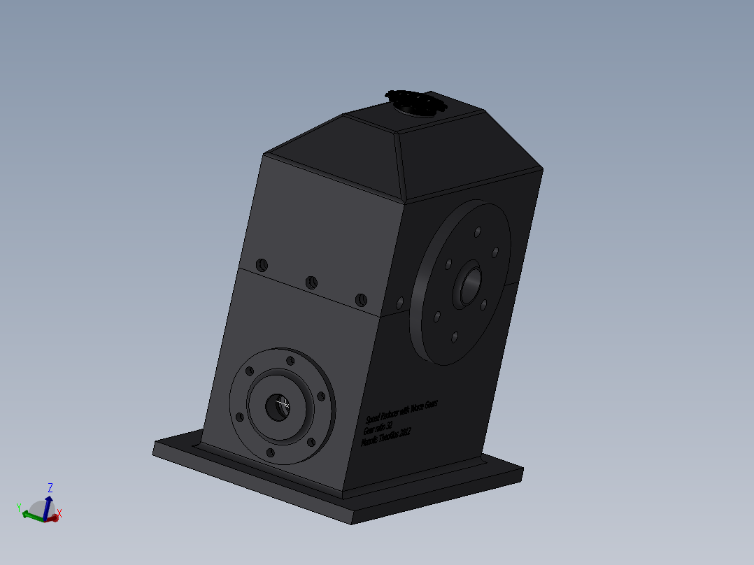 箱体式老式减速机