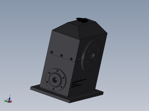 箱体式老式减速机