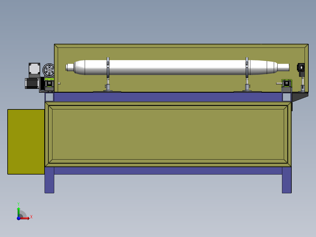 H619 激光切割机前视图