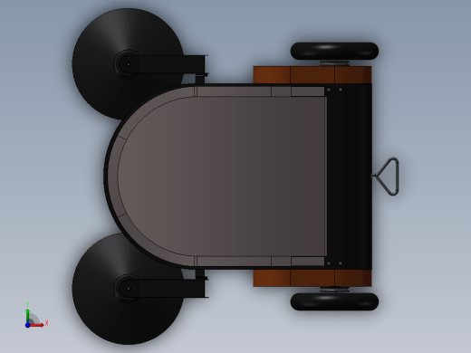 手推式扫地车前视缩略图
