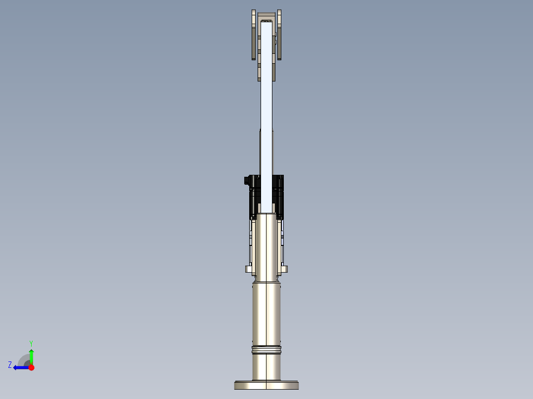 电动攻丝机右视图
