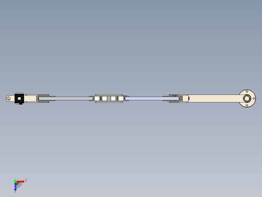 电动攻丝机俯视图
