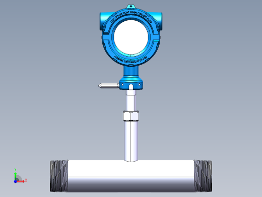 FT4A热式气体质量NPT流量计前视缩略图