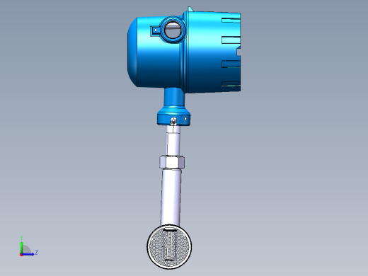 FT4A热式气体质量NPT流量计左视缩略图
