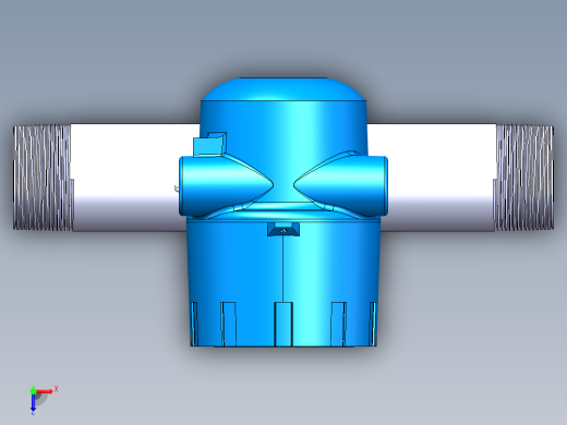 FT4A热式气体质量NPT流量计俯视缩略图