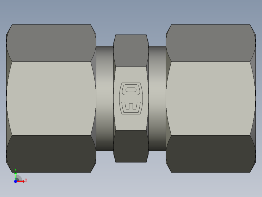 卡套式工业通用硬管接头EO Union G12LCF前视缩略图