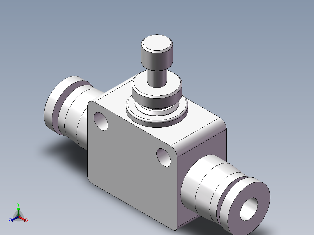 管道型节流阀PSA4(4厘)