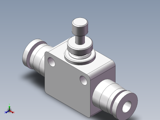 管道型节流阀PSA4(4厘)