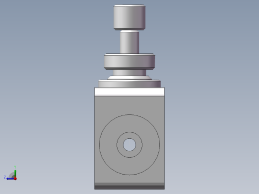 管道型节流阀PSA4(4厘)右视缩略图