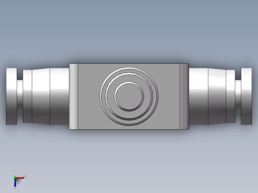 管道型节流阀PSA4(4厘)俯视缩略图