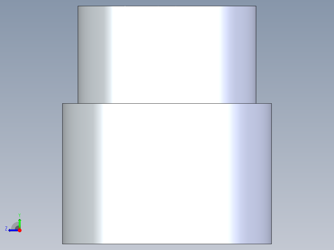 聚氯乙烯配件11-Sch80_ReducerCoupling_SxS_829-212_1.5in x 1.25in右视图
