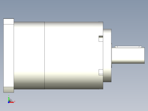 直齿PLE160-L2 35-114.3-200-M12.stp前视缩略图
