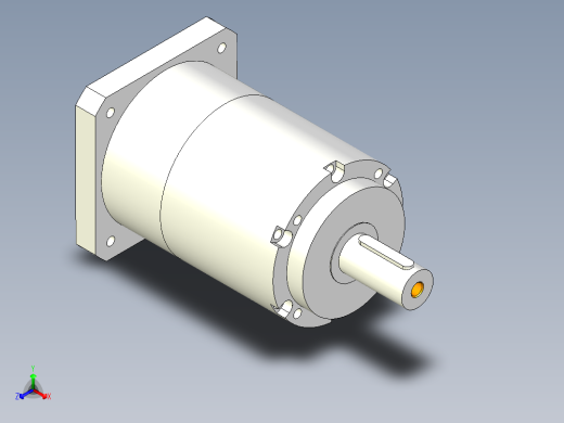 直齿PLE160-L2 35-114.3-200-M12.stp正等轴测缩略图