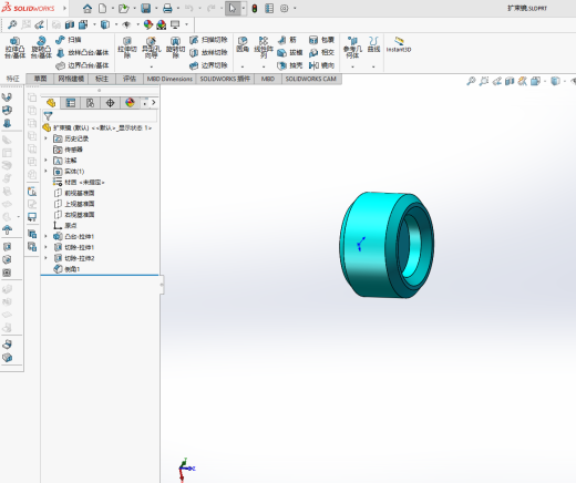 迈克尔逊干涉仪建模缩略图