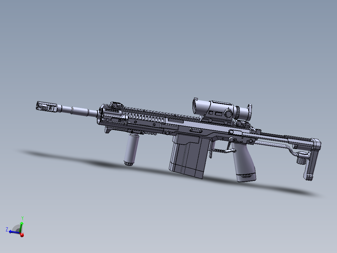 AVA突击步枪（0.5口径）