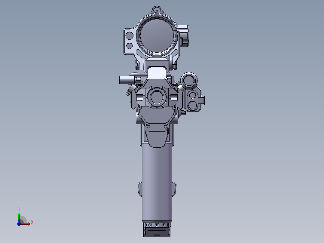 AVA突击步枪（0.5口径）前视图