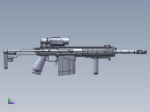 AVA突击步枪（0.5口径）左视缩略图