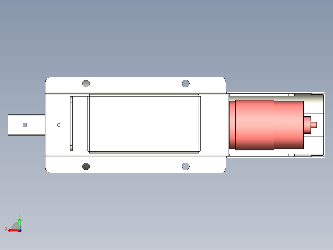 圆管精密打磨设备（打磨机）后视图