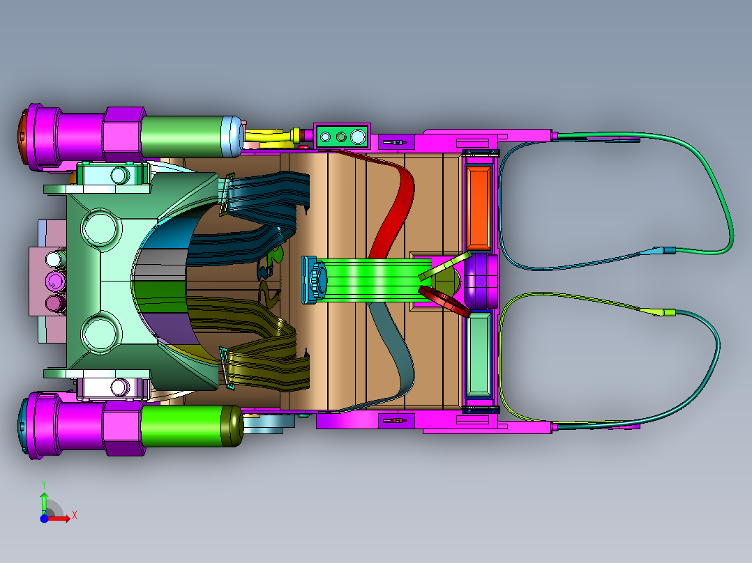 俄罗斯的K36系列弹射座椅前视图