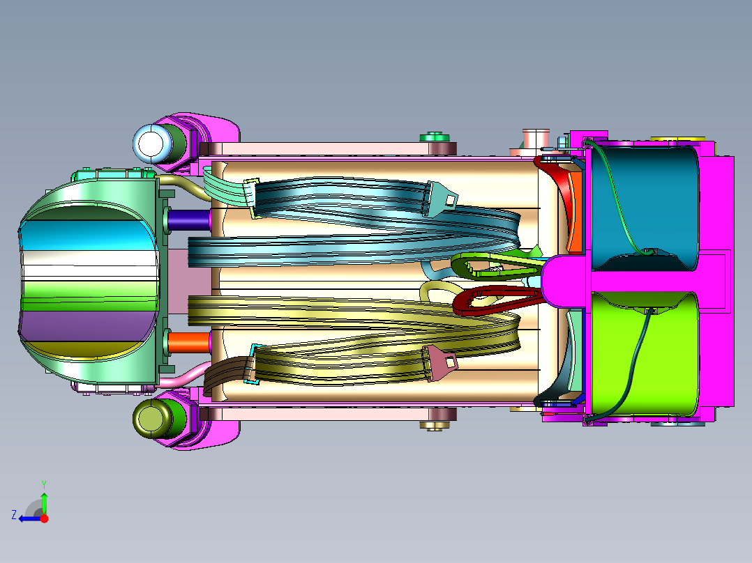 俄罗斯的K36系列弹射座椅右视图