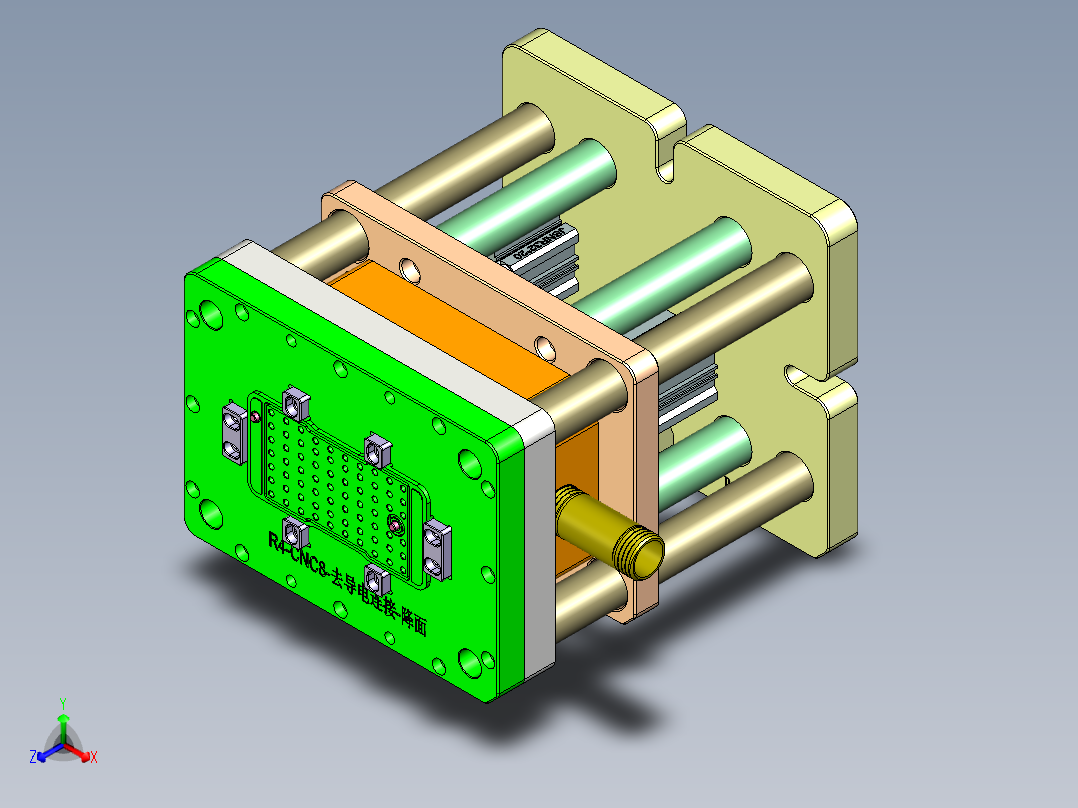 R4-笔记本CNC工装夹具三维模型CNC8-150906