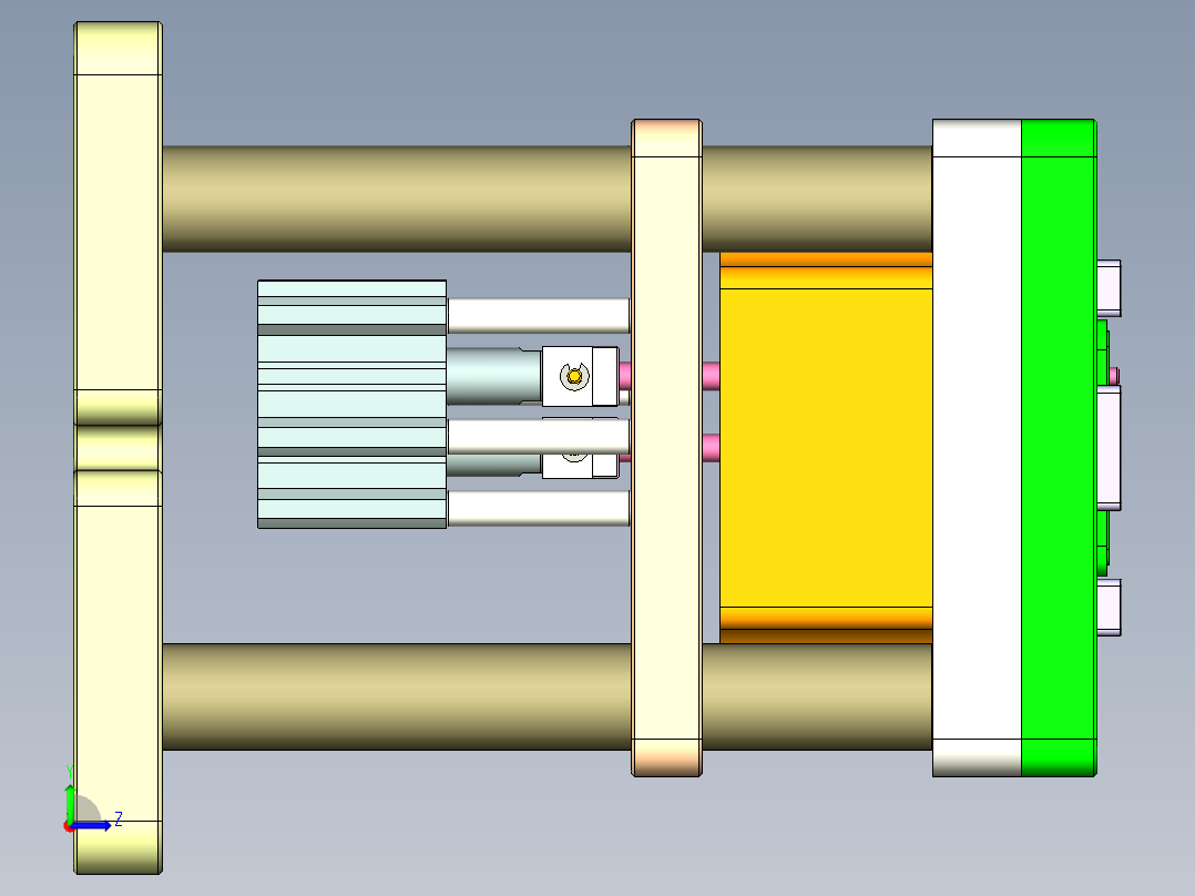 R4-笔记本CNC工装夹具三维模型CNC8-150906左视图