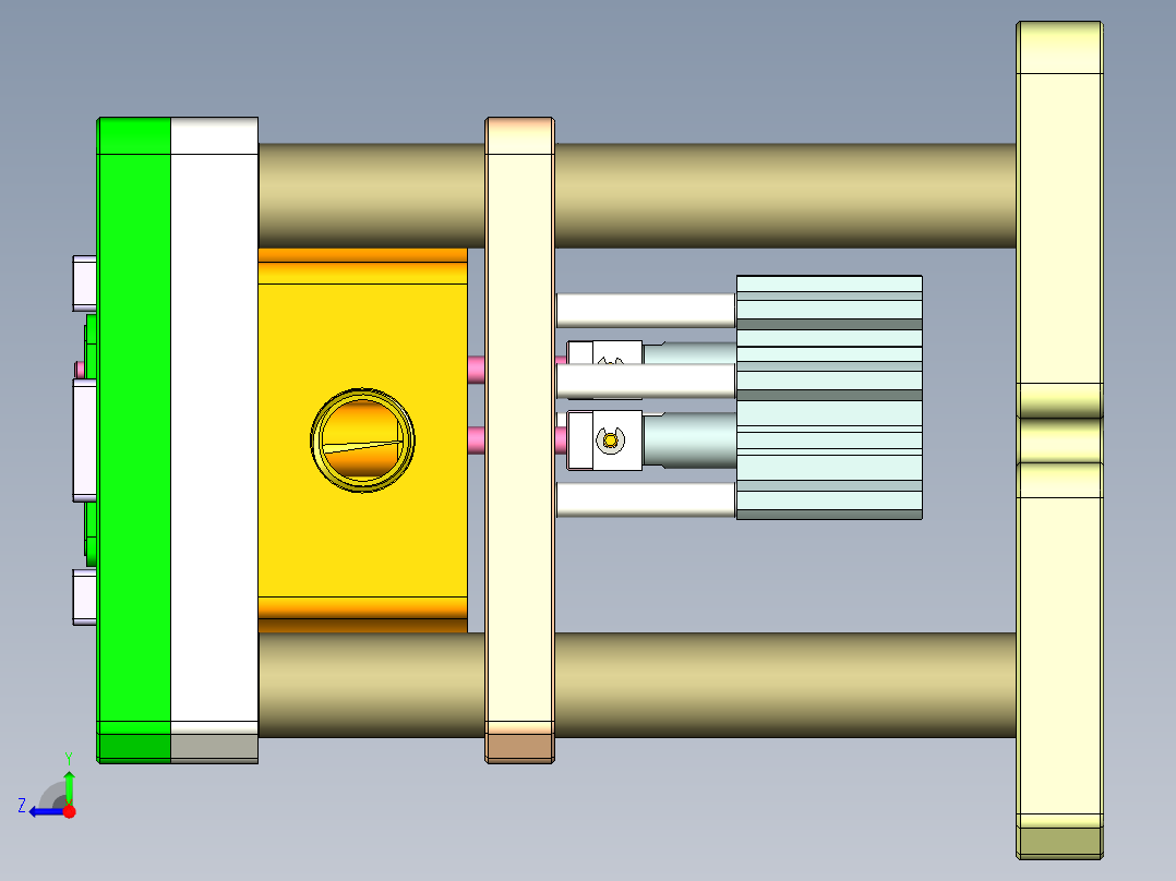 R4-笔记本CNC工装夹具三维模型CNC8-150906右视图