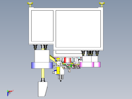 自动入脚打叉机sw20可编辑俯视缩略图
