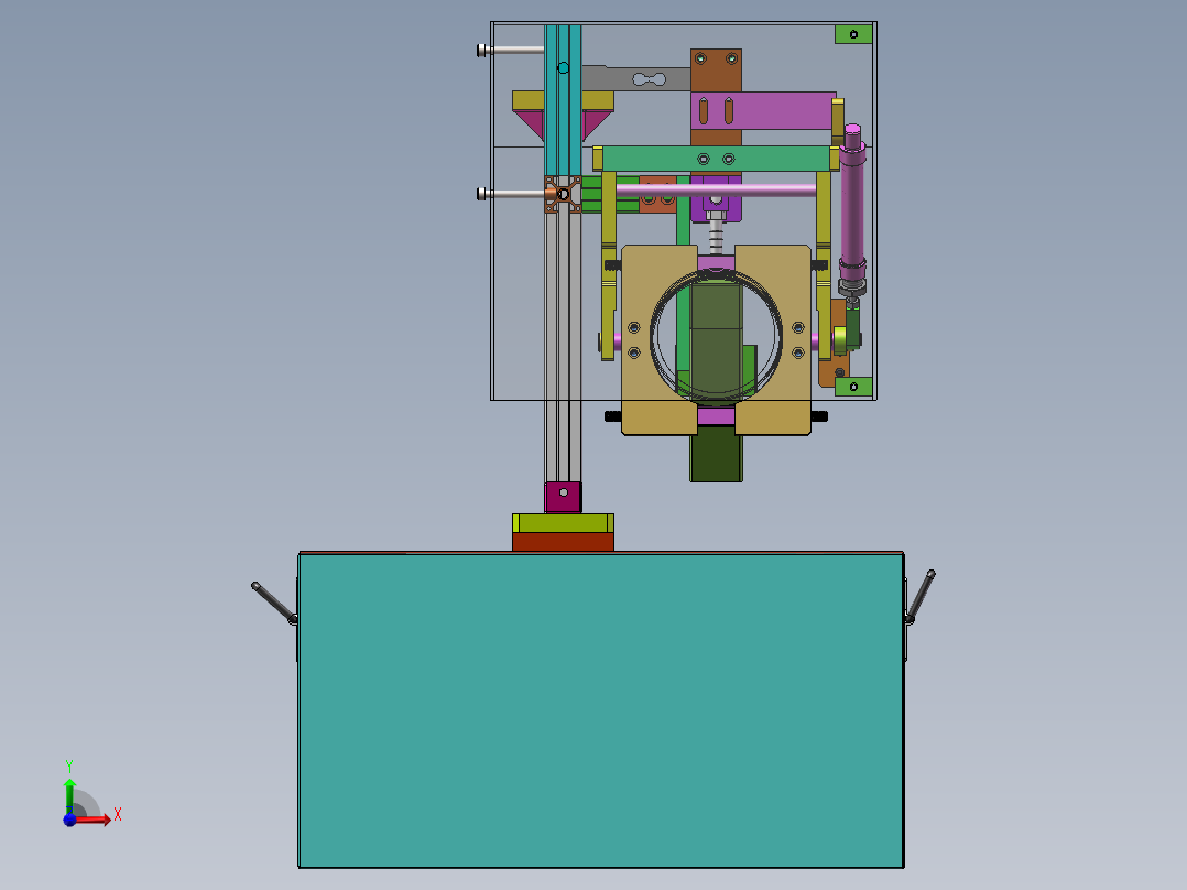流量检测称重设备sw18可编辑前视图