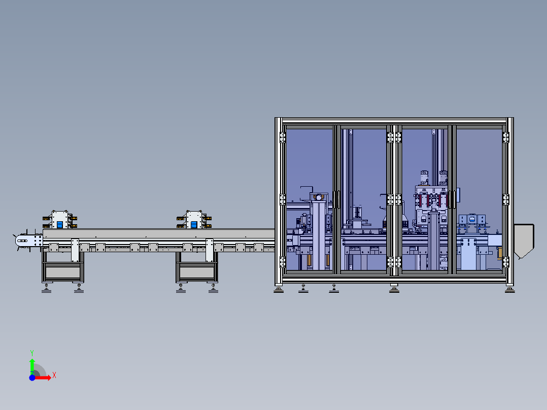 平面口罩自封袋包装机sw22可编辑前视图