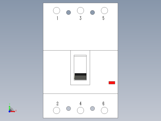 西门子电气3VT63 3P前视缩略图