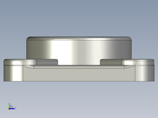 轴承座左视缩略图