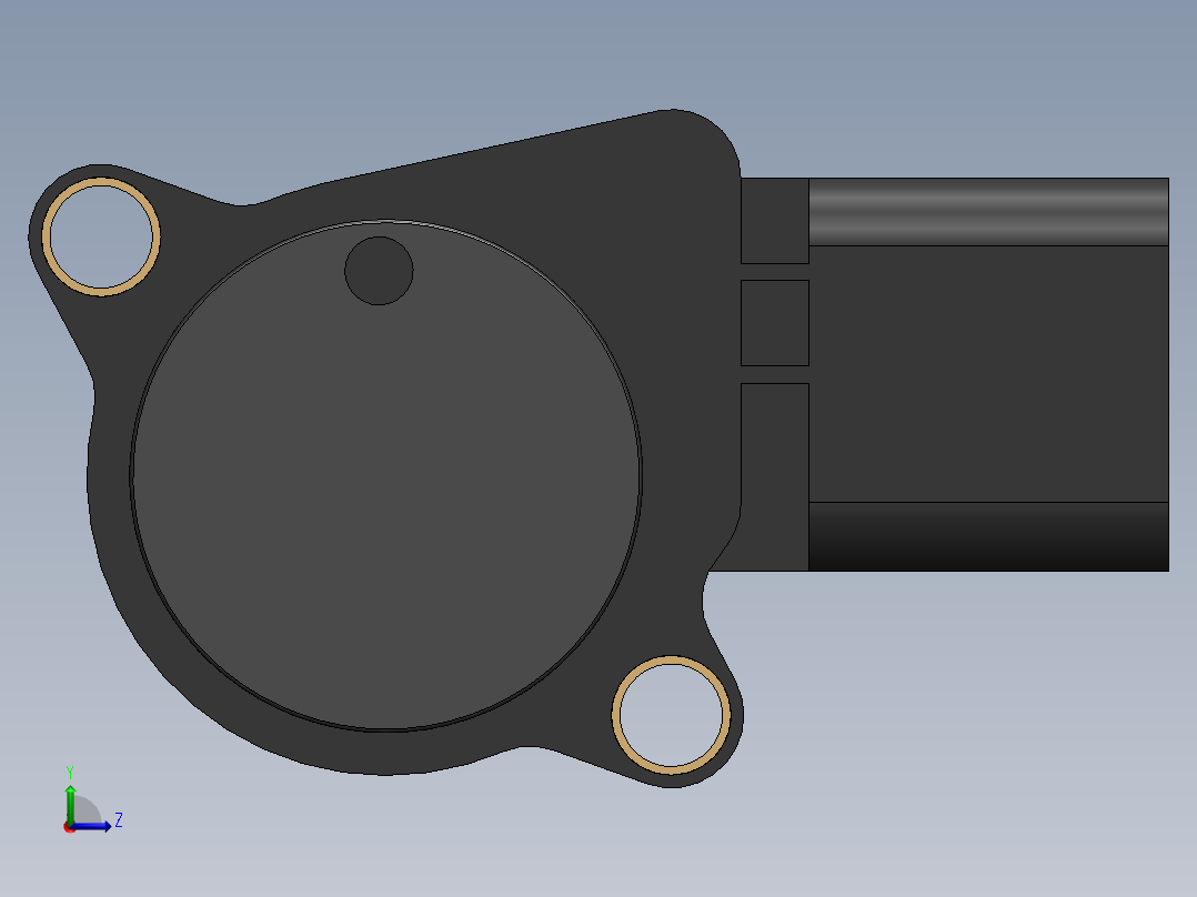传感器(114)左视图