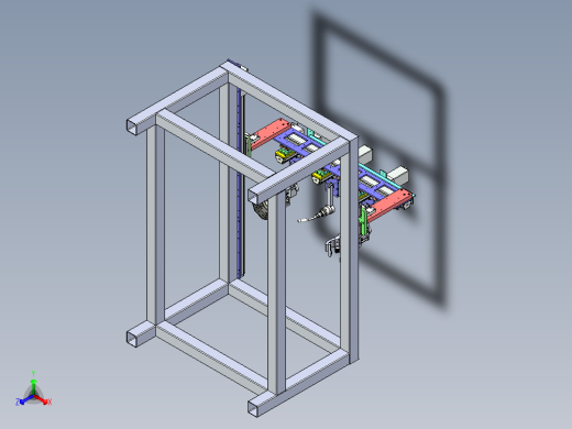 三坐标多功能自动抓取焊接检测机构