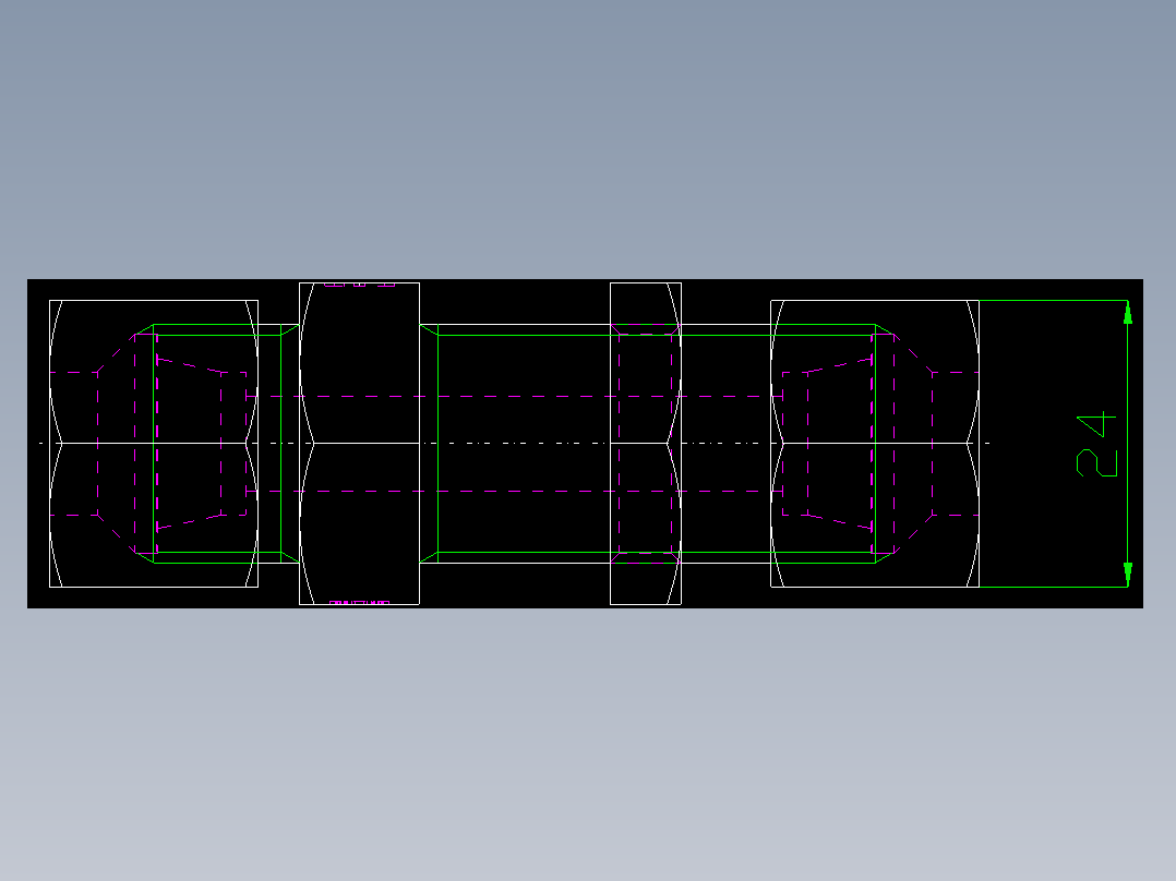 PARKER管接头EO Bulkhead union SV12SCF(16)_top