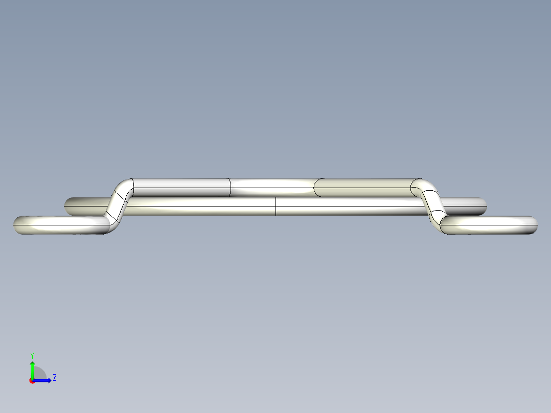 风扇格栅FG-04护网左视图