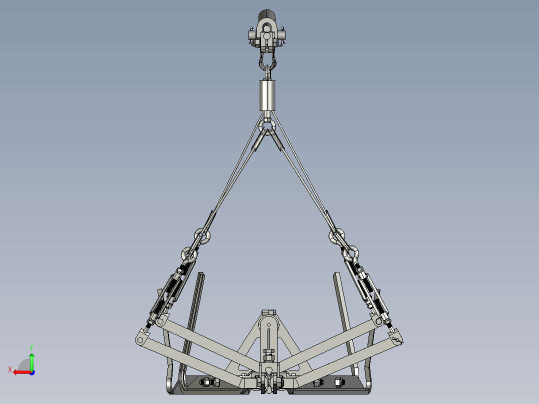 铁路 接触网 分段绝缘器后视图