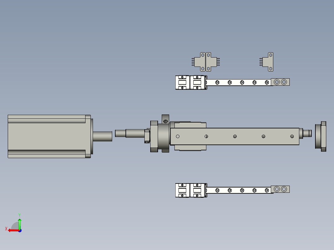 升降機ASM后视图
