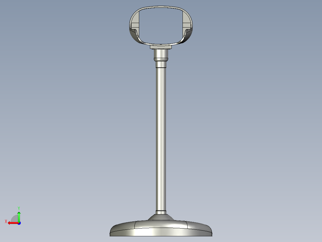 OP-87532扫码枪支架后视图