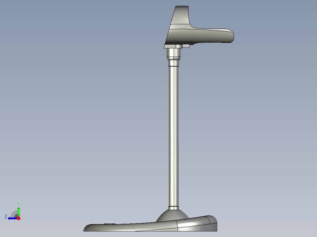 OP-87532扫码枪支架右视图