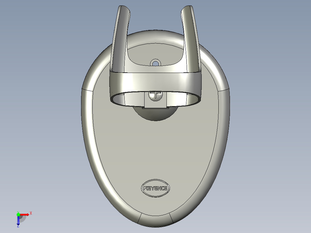 OP-87532扫码枪支架俯视图