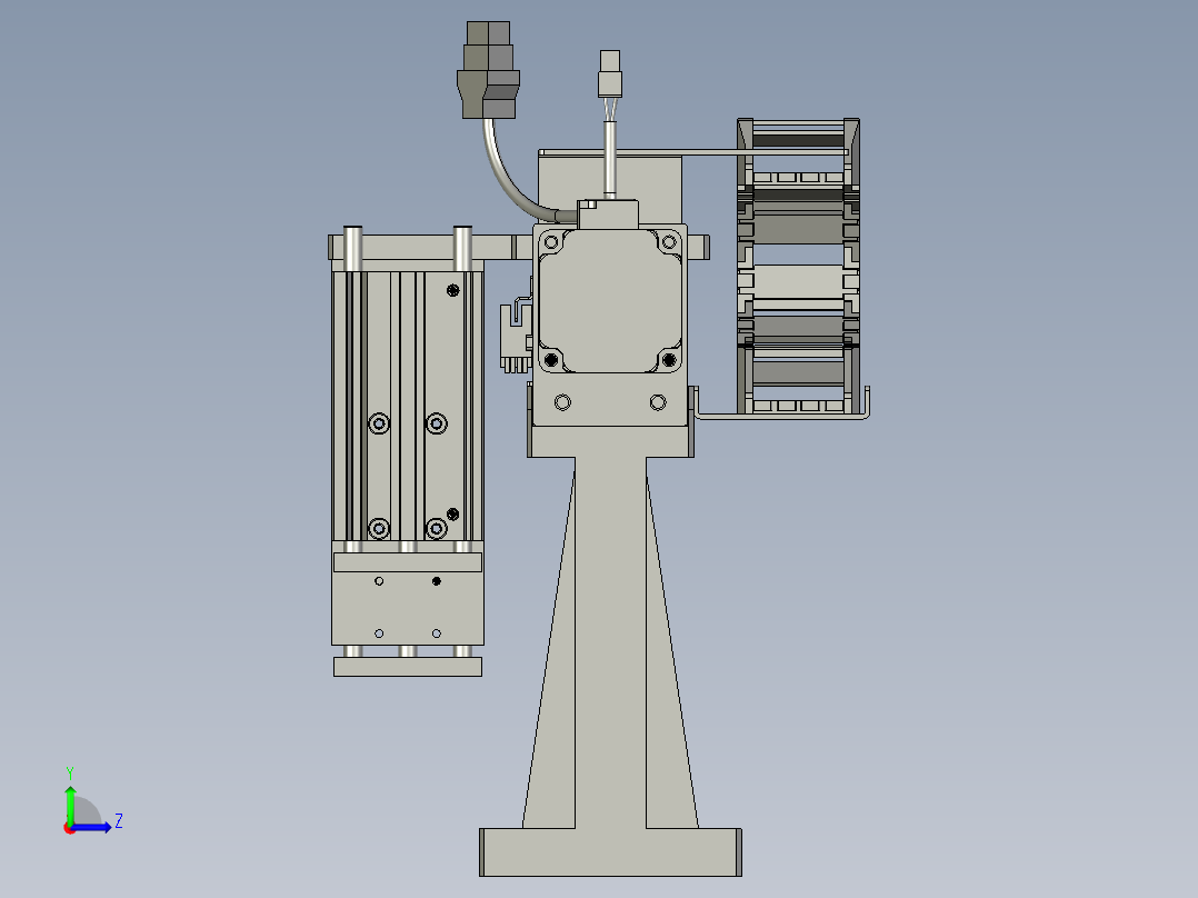 TRD899MINI-241-00贴标盖章机械手左视图
