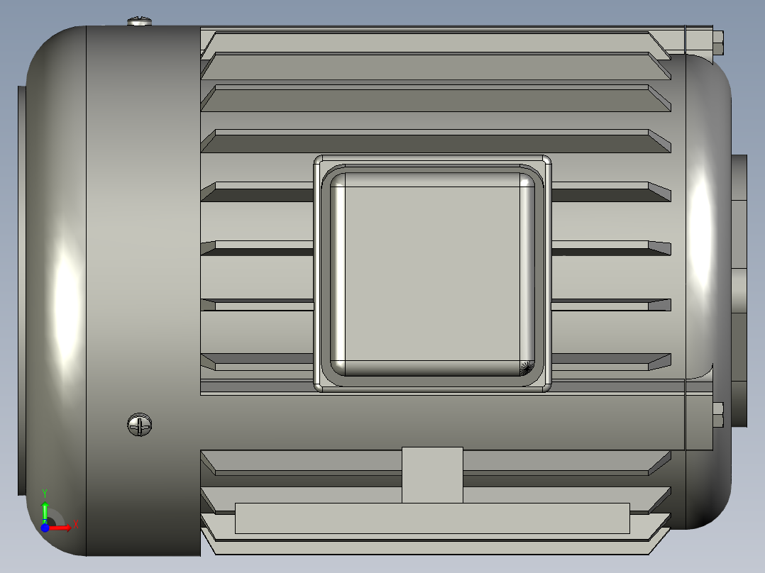 CQVP卧式液压专用电机HSW型-12前视图