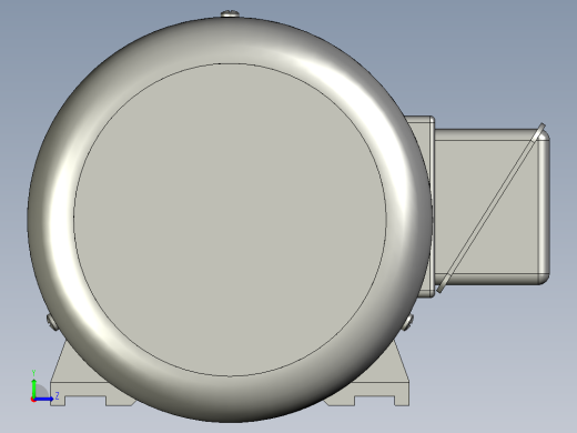CQVP卧式液压专用电机HSW型-12左视缩略图