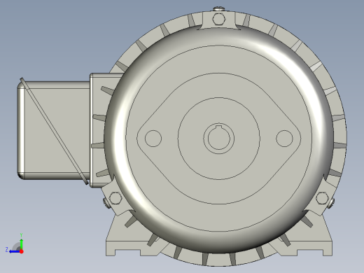 CQVP卧式液压专用电机HSW型-12右视缩略图