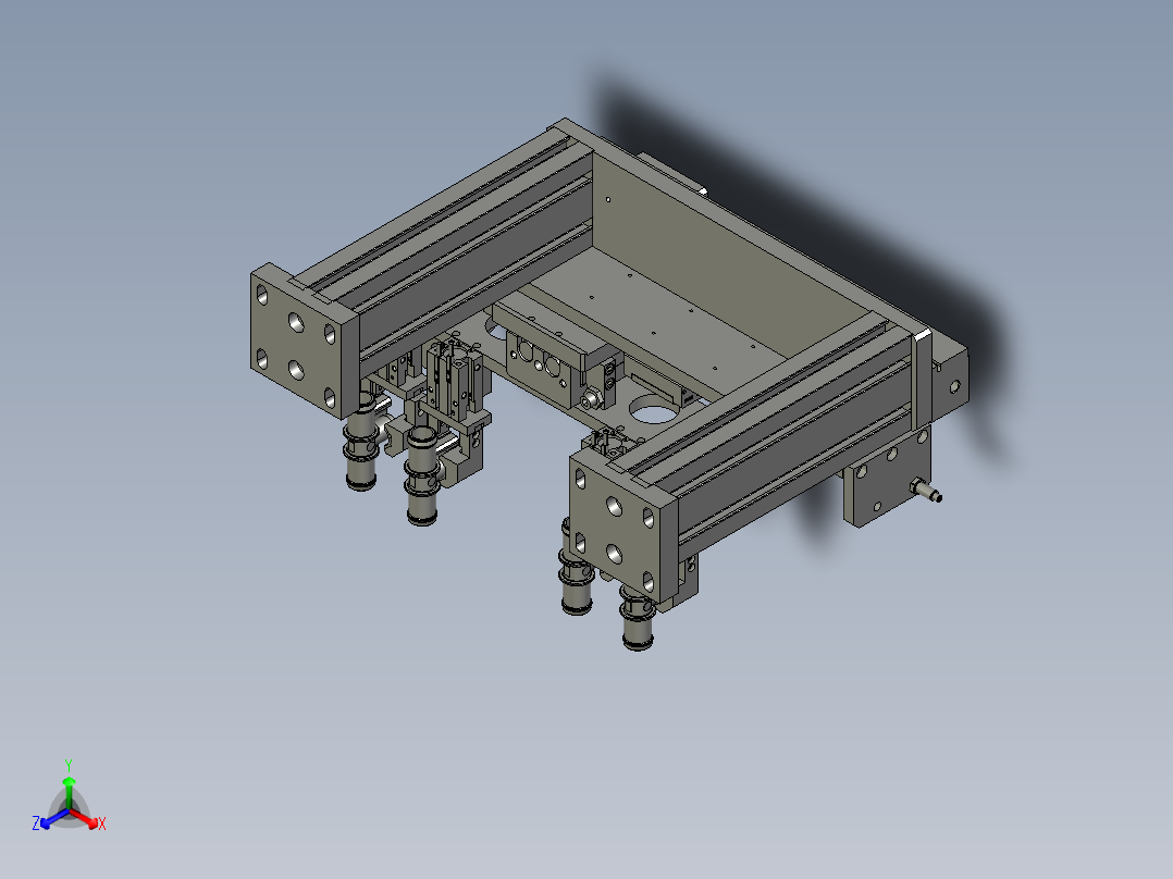 搬运双联机械手-1主视图