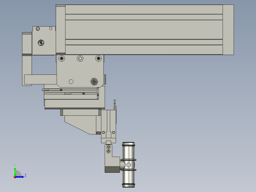 搬运双联机械手-1左视缩略图