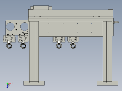 搬运双联机械手-1俯视缩略图