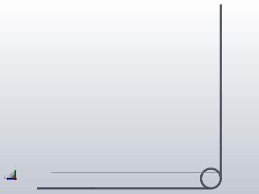 90度圆柱形扭转弹簧SCT90R-3-4-0.4右视缩略图